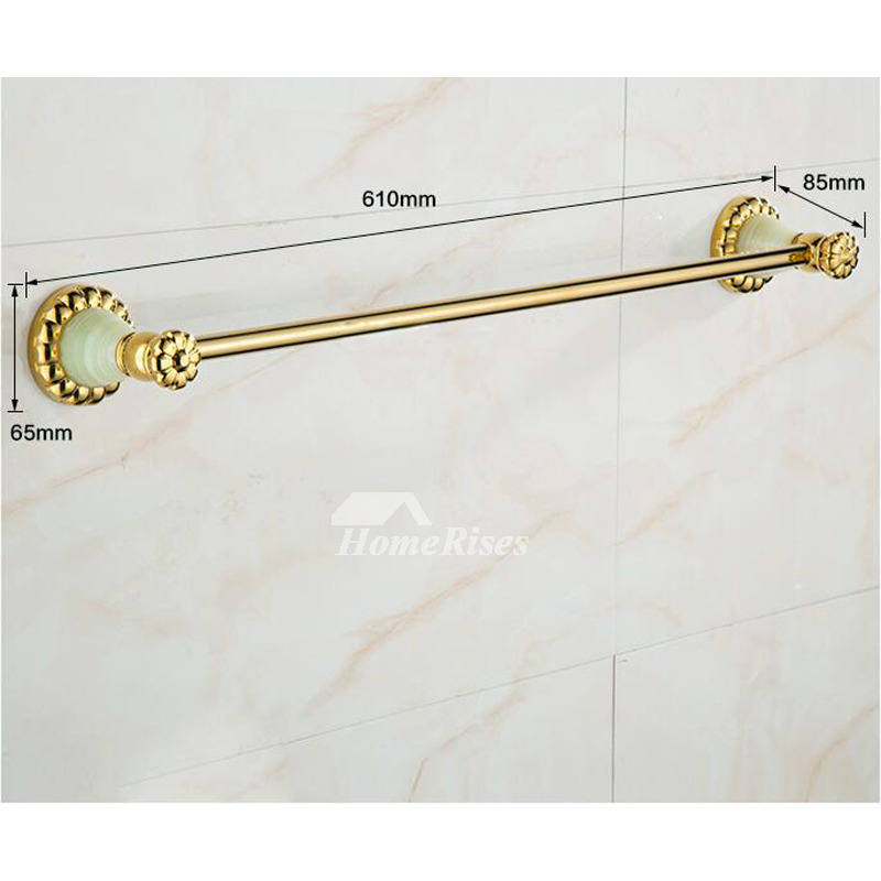 Polished Brass Bathroom Accessories Set Wall Mount Bathroom