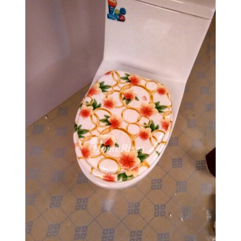 Designer PVC Uponmount O Type Cheap Toilet Seats