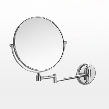 Folding Makeup Mirror Wall Mount Double Sided Magnifying