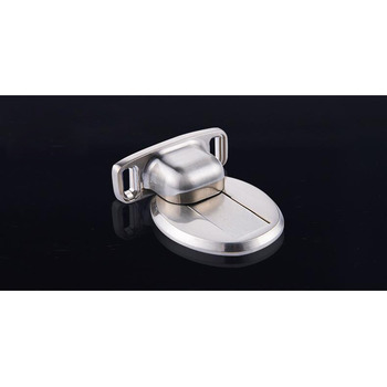 The Door Stop No Drill Hidden Magnetic Zinc Alloy