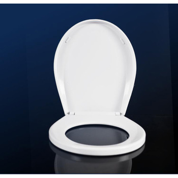 Kids Toilet Seat White Plastic Uponmount Bathroom Commercial