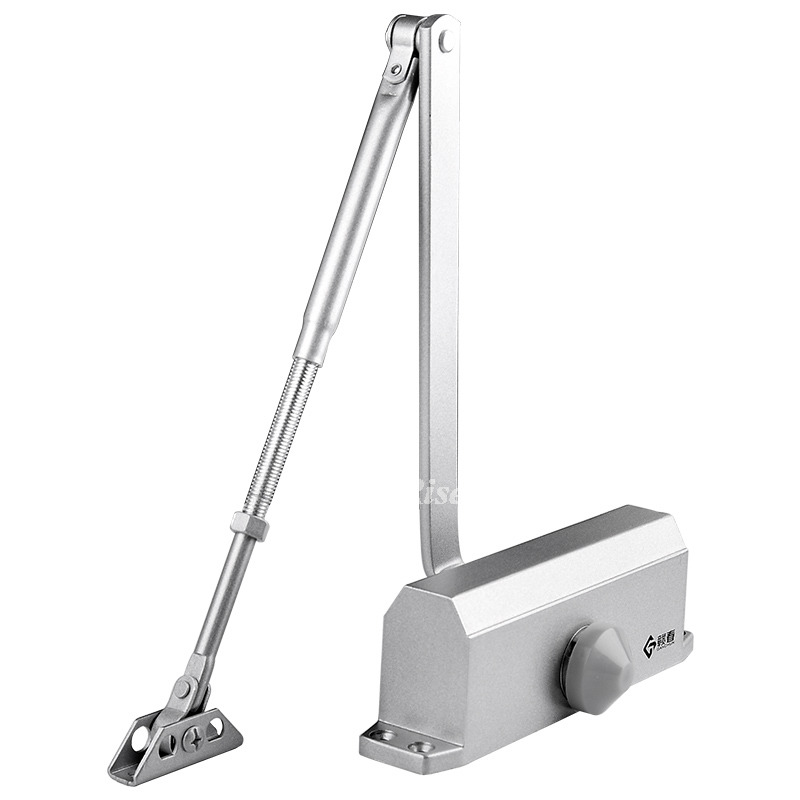 Door Closer With Stop Automatic Self Close Cushion Aluminum