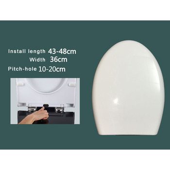 Resin Toilet Seat White O Elongated Commercial Cheap