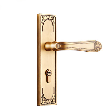 French Door Locks Zinc Alloy Antique Bronze/Brushed Vintage
