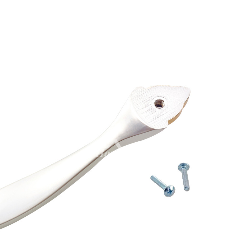 Bedroom Furniture Knobs Black/White/Bronze Zinc Alloy Carved