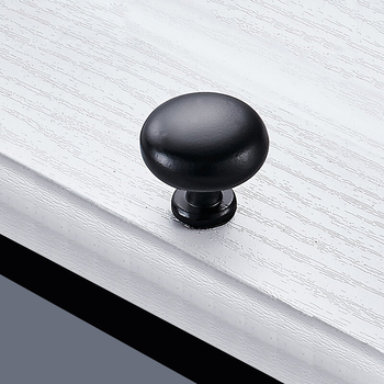 Black Cabinet Knobs Oil-Rubbed Bronze Zinc Alloy Solid Best