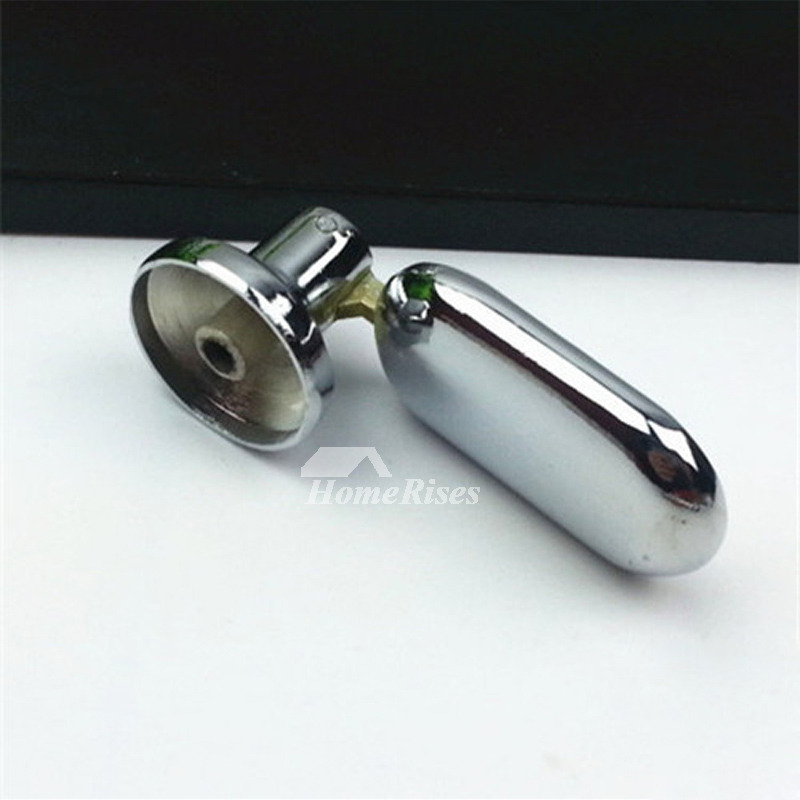 Furniture Drawer Pulls Silver Zinc Alloy Chrome Crystal 2.5/3 Inch