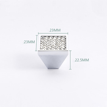 Cabinet Knobs And Pulls Alloy Crystal Dresser Decorative Kitchen