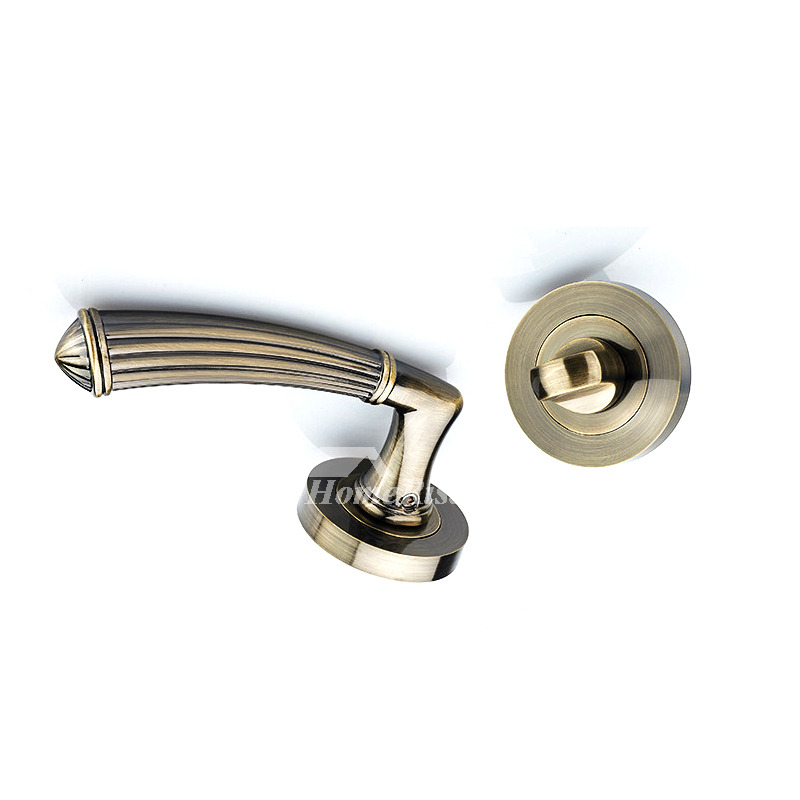 Designer Exterior Door Handles Lock Without Key Bronze Best