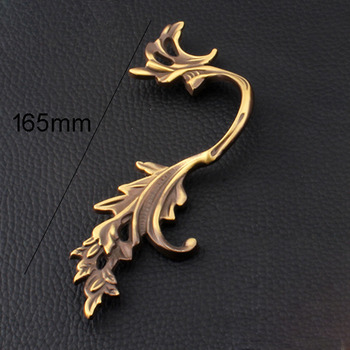 Brass Dresser Pulls Carved Rose Gold Cabinet Dresser Drawer 5 6