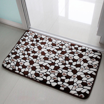 Soft Bath Mat Colorful Square Bedroom Non Slip Sale Patterned