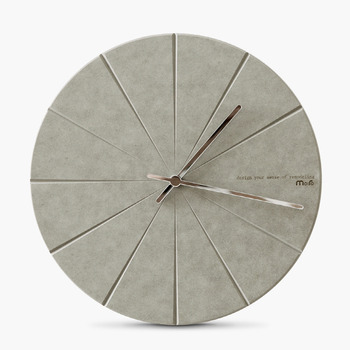 Nordic Round Wooden Modern Wall Clock Silent Living Room Best