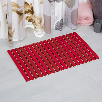Bath Mat Sale Red/Green/Blue Square Non Slip Modern Suction Cup