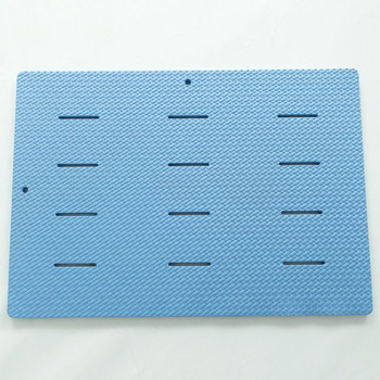 Memory Foam Bath Mat Blue/Pink/Light Blue/Light Pink Square Soft