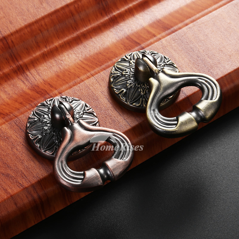 Vintage Door Knobs Antique Bronze/Copper Decorative Zinc Alloy Cabinet