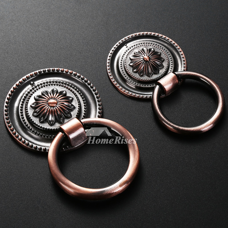 Vintage Door Knobs Antique Bronze/Copper Decorative Zinc Alloy Cabinet