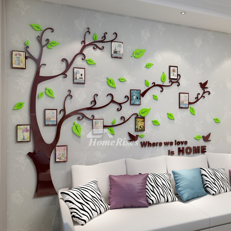 3D Vinyl Wall Decor Stickers For Kids Acrylic Nursery School Home Decor  Cartoon Space Classroom Small/