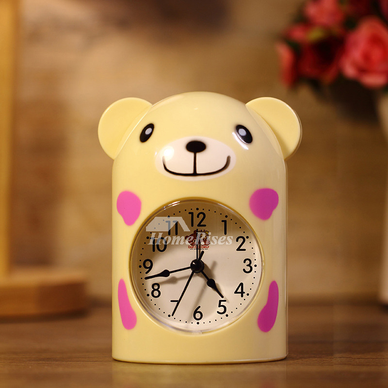 Alarm Clock Sound ABS Plastic Cute Silent Funny Modern Unique Green