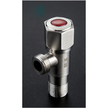Angle Stop Valve Brushed Stainless Steel/Brass Good Quality Durable