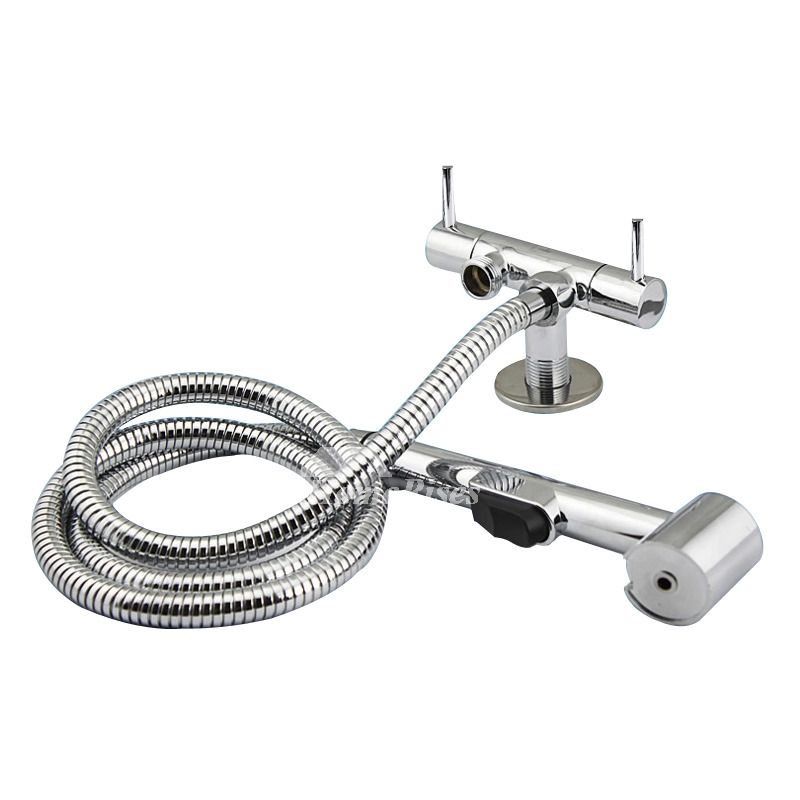 Pressurized Brass Chrome Wall Mount Silver Bidet Faucets Best