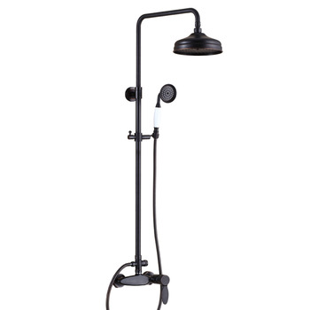 Shower Systems Oil-Rubbed Bronze Wall Mount Single Handle Vintage