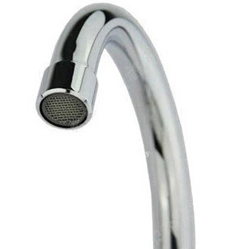 Silver Chrome Two Handle Bathroom Sink Faucet Centerset Brass