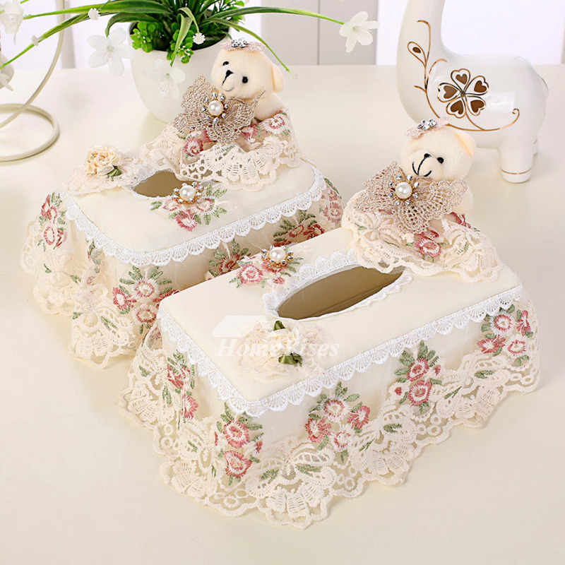 Glam Tissue Box Covers, Easy Home Decor Ideas