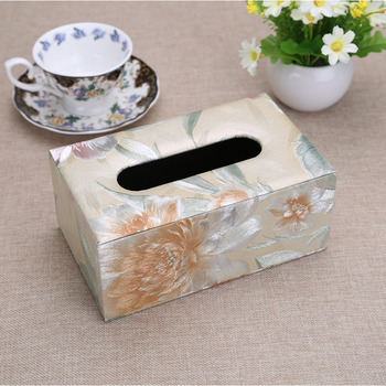 Rectangular Tissue Box Cover Leather Modern Crafts For Car Modern 