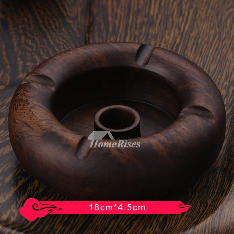 Wooden Ashtray Round Antique For Sale Unique Designer Creative