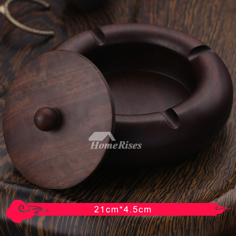 Ashtrays For Sale Wooden Unique Antique Vintage With Lid Decorative