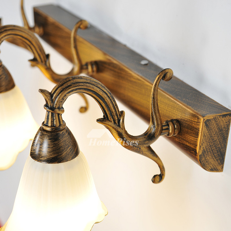 Vintage Wall Sconce Lighting Mirror Front Decorative Antique Fixture