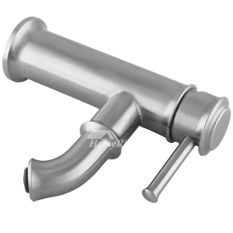 Best Bathroom Faucets Brushed Silver Stainless Steel Rotatable