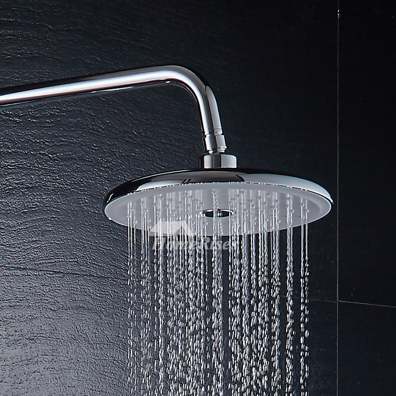 Shower Systems With Body Sprays Wall Mount Brass Chrome Silver