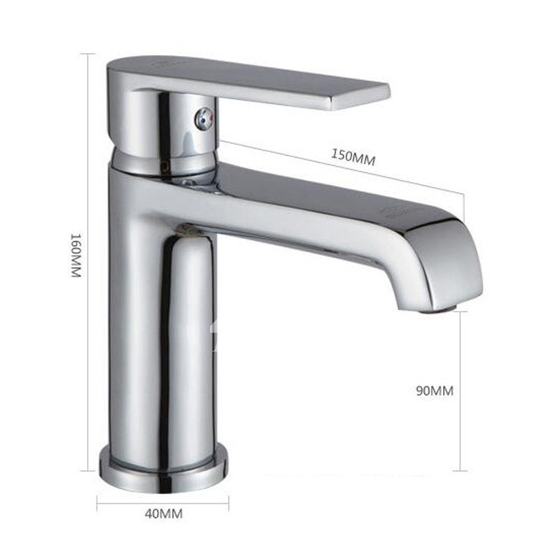 Silver Bathroom Faucets Brass Chrome Single Hole Modern Best