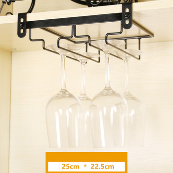 Wine Rack Holder Hanging Glass Unique Decorative Living Room