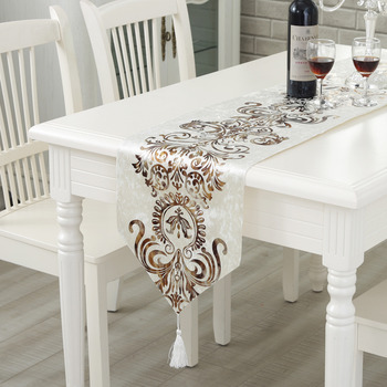  Table Runners Velvet White/Blue/Brown Fall Living Room Best