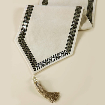 Beige Table Runner Gray/Black/Coffee Dinning Room Modern Long Best