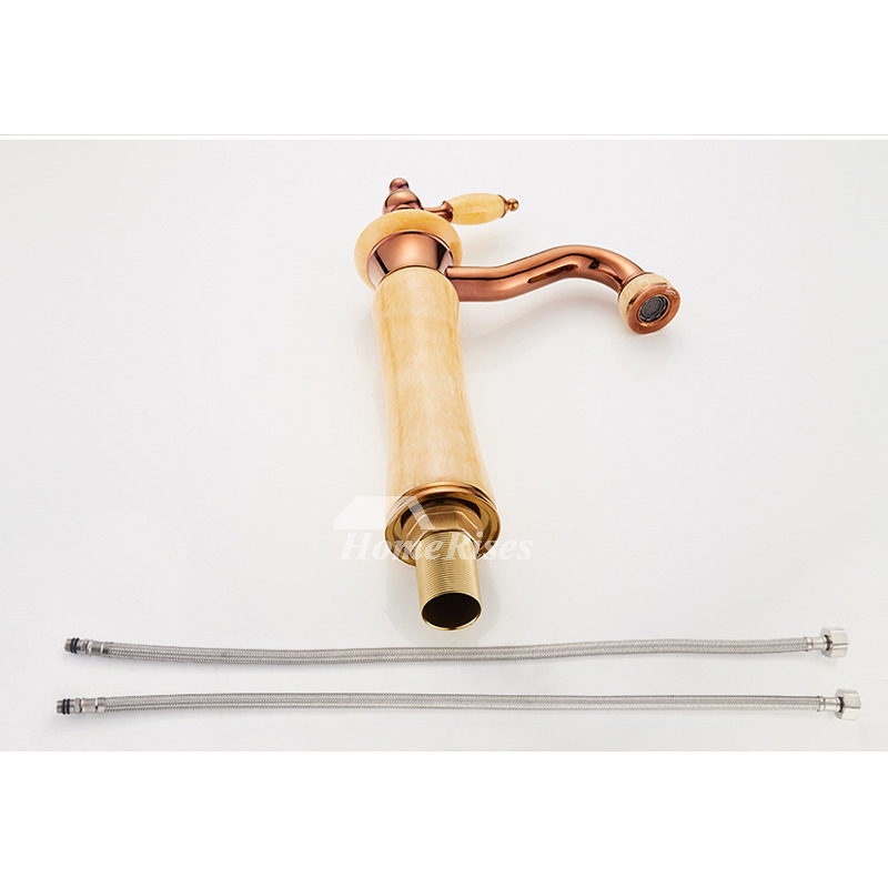 Bathroom Water Faucet Single Handle Vessel Filtering One Hole Vintage