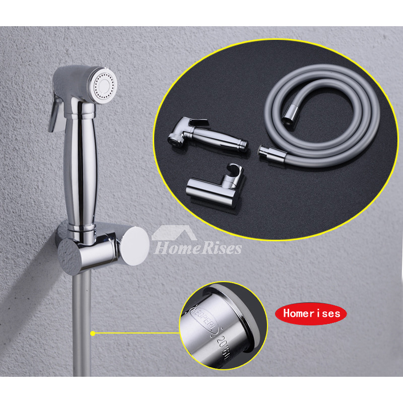 Single Hole Bidet Faucet Chrome Brass/Stainless Steel Wall Mount Best