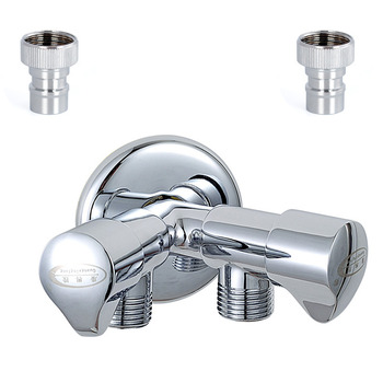 Designer Angle Valve Brass Chrome Bathroom Kitchen Good Quality