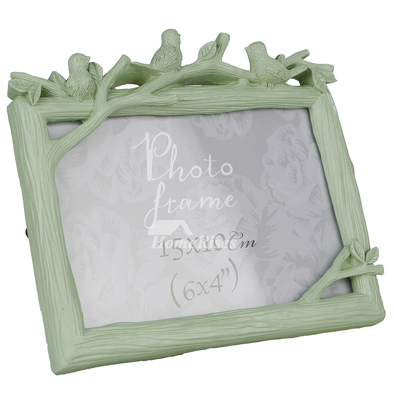 Modern 4X6 Picture Frames Green/White/Pink Family Friends