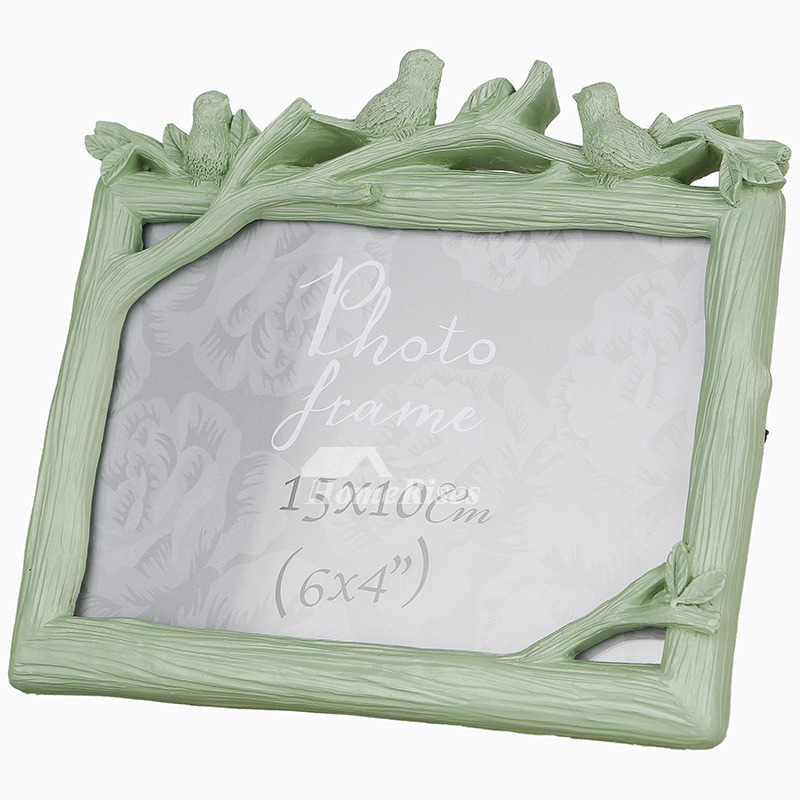 Modern 4X6 Picture Frames Green/White/Pink Family Friends