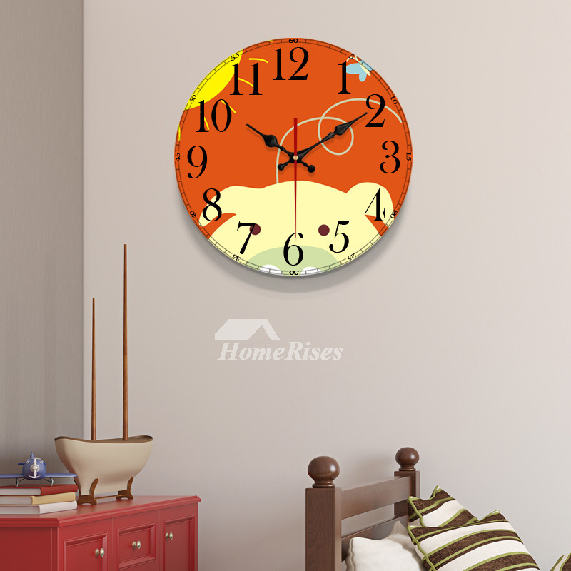 Beautiful Wall Clocks Large 12/14/16/20 Inch Wooden Colorful Best