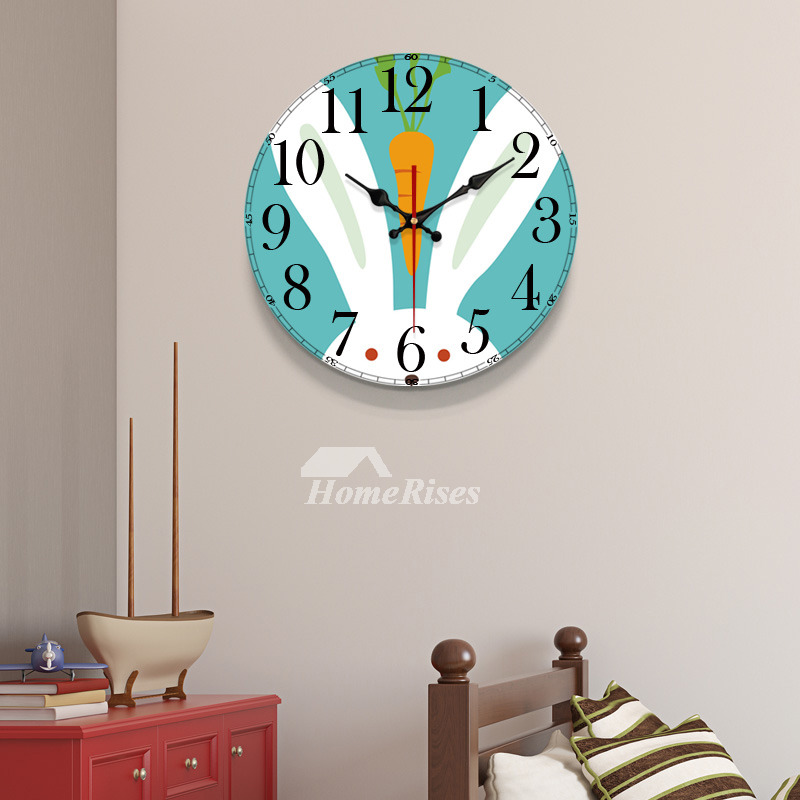 Beautiful Wall Clocks Large 12/14/16/20 Inch Wooden Colorful Best