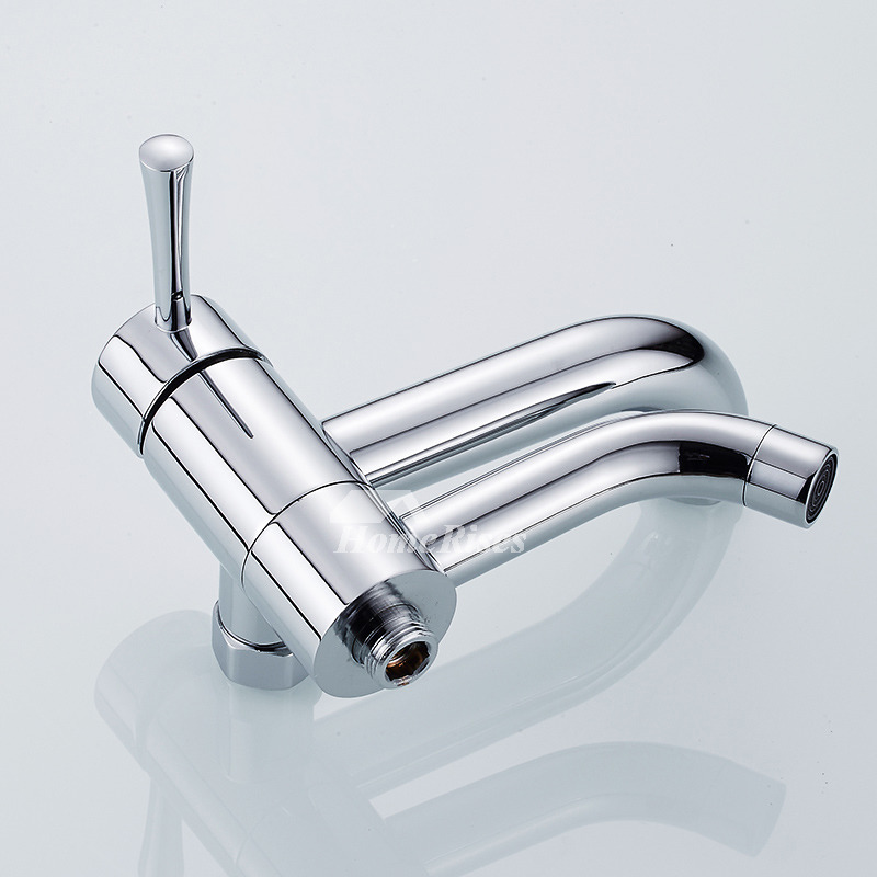 Bidet Hand Held Wall Mounted Chrome Brass Silver Single ...