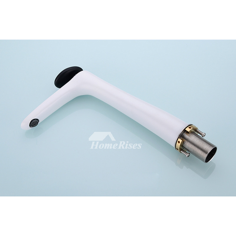 Clearance Bathroom Faucets White Vessel Single Handle Brass Best