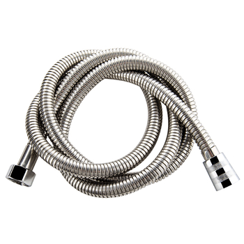 Stainless Steel Shower Hose Installation Accessory Chrome Hand Held Shower Hose Extension