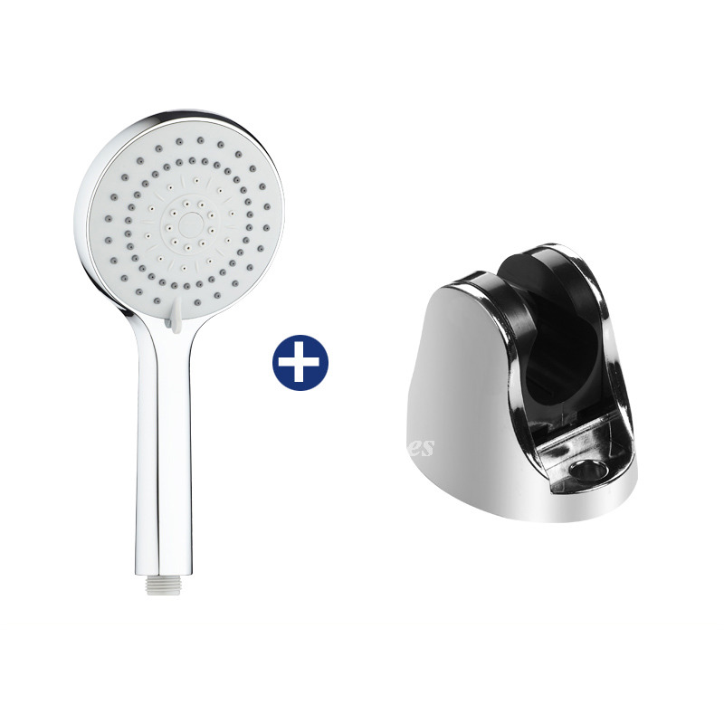Solid Hand Shower Adapter ABS Plastic Stainless Steel Faucet Hose Set