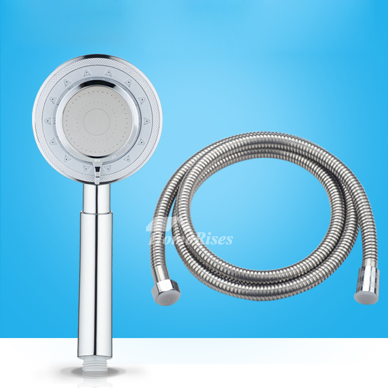 Good Quality Hand Shower Faucet Hose Adapter Set Stainless Steel Plastic
