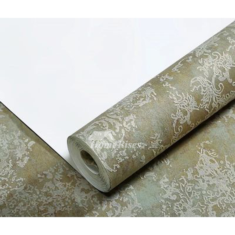 Floral Wallpaper Vintage Non Woven Fabric Home Art Decor Living Room